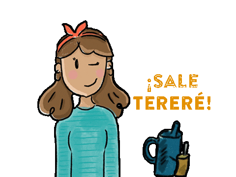 Wink Yma Sticker by Yerba Mate Argentina