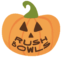 Halloween Fall Sticker by RushBowls