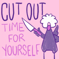 suchgoodbirds pink purple motivation lettering GIF