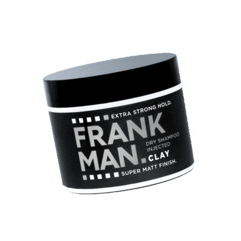 frankmangrooming hair man super strong Sticker