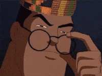 Disappoint African American GIF