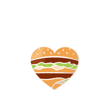 Comida Corazon Sticker by McDonald's Panamá