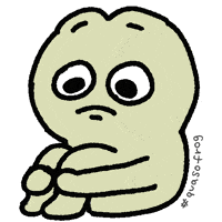 Sad Frog GIF