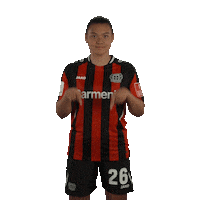 Pointing Click Sticker by Bayer 04 Leverkusen