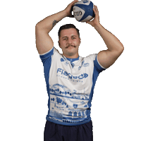 usmrugby sport rugby jordan joueur Sticker