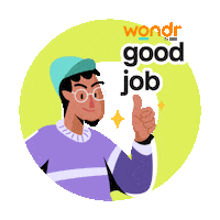 Top Good Job Sticker by Bank Negara Indonesia