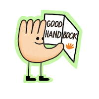 Read Good Boy Sticker by Handmade Wellbeing