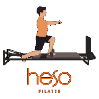 Pilates Reformer Sticker by heso