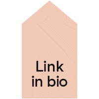 aerafoundation house modern link in bio linkk Sticker