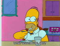 Speaking Season 3 GIF by The Simpsons