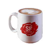 sfcoffee coffee latte sanfran sfcc Sticker