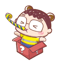 Happy Bb Sticker by Bear Boss Buddies