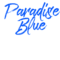 Paradise Blue Day 3 Sticker by Disco Donnie Presents