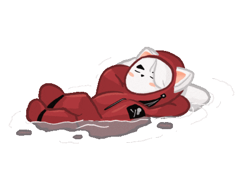 Samoyed Floating Sticker