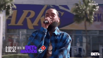 nipsey hussle GIF by BET Awards