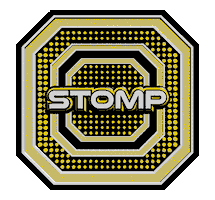 StepArtLine 3d yellow arrow punch Sticker