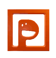 Logo 3D Sticker by MOVING PUPPET