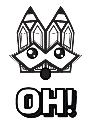Dee Omg Sticker by Stamatia Alexaki