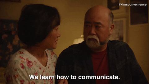 Jean Yoon Communication GIF by Kim's Convenience