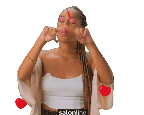Heart Love Sticker by Salon Line