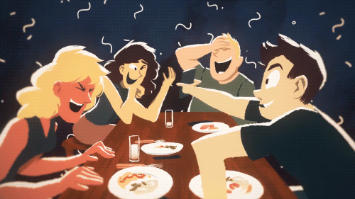 laugh phone GIF