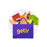 Day Night Sticker by Getir
