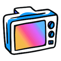 Television No Sticker