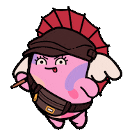 Angry Bean Sticker by Lavio