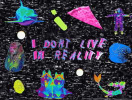 i don't live in reality GIF by chuber channel