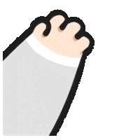 Wave Hello Sticker by YUKIJI