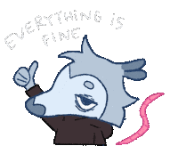 My Hero Academia Possum Sticker by Zoé p. illustration