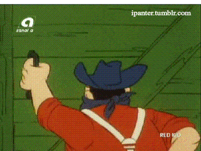 Lucky Luke Red Kit GIF