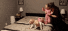 no kids mic GIF