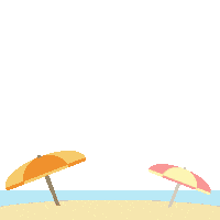 LifeSigner summer beach jump man Sticker