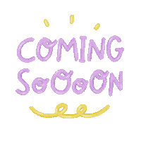 Coming Soon Store Sticker