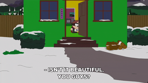 excited eric cartman GIF by South Park 