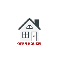 Open House New Home Sticker by ragerealestate