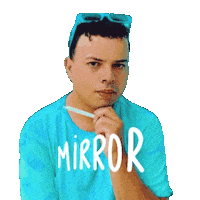 Artist Morning Sticker by Espelho