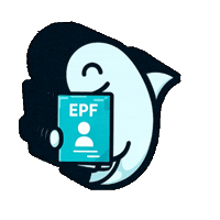 humbleshark old shark save age Sticker