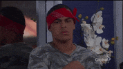 globaltv big brother watching josh suspicious GIF