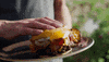 WeberStephen food delicious burger egg GIF