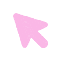 Pink Click Sticker