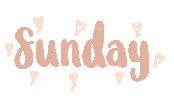 MadeByMesi day sunday week days of the week Sticker