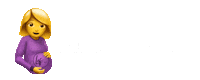 Zwanger Aftellen Sticker by LEF design