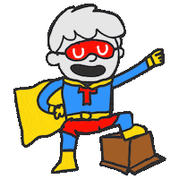 tedanscomics art comics superhero webcomics Sticker