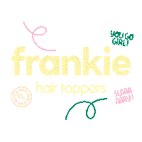 frankiehairtoppers ootd new hair frankiehairtoppers frankie hair toppers Sticker