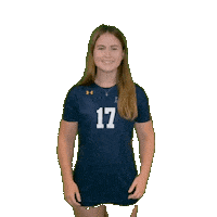 Womens Volleyball Sticker by Clarke University