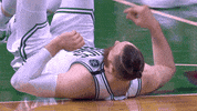 helping you up lebron james GIF by NBA