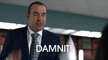 louis litt dammit GIF by Suits