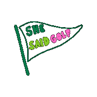 Golf Sticker by Anthem Marketing Group